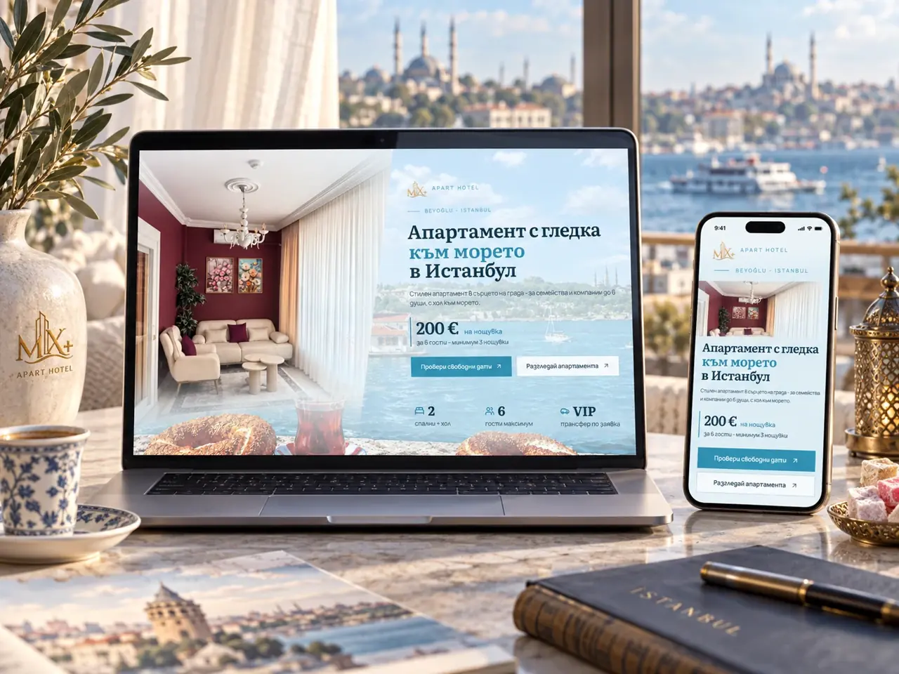 Проект на MegaDev - MX Apart Hotel